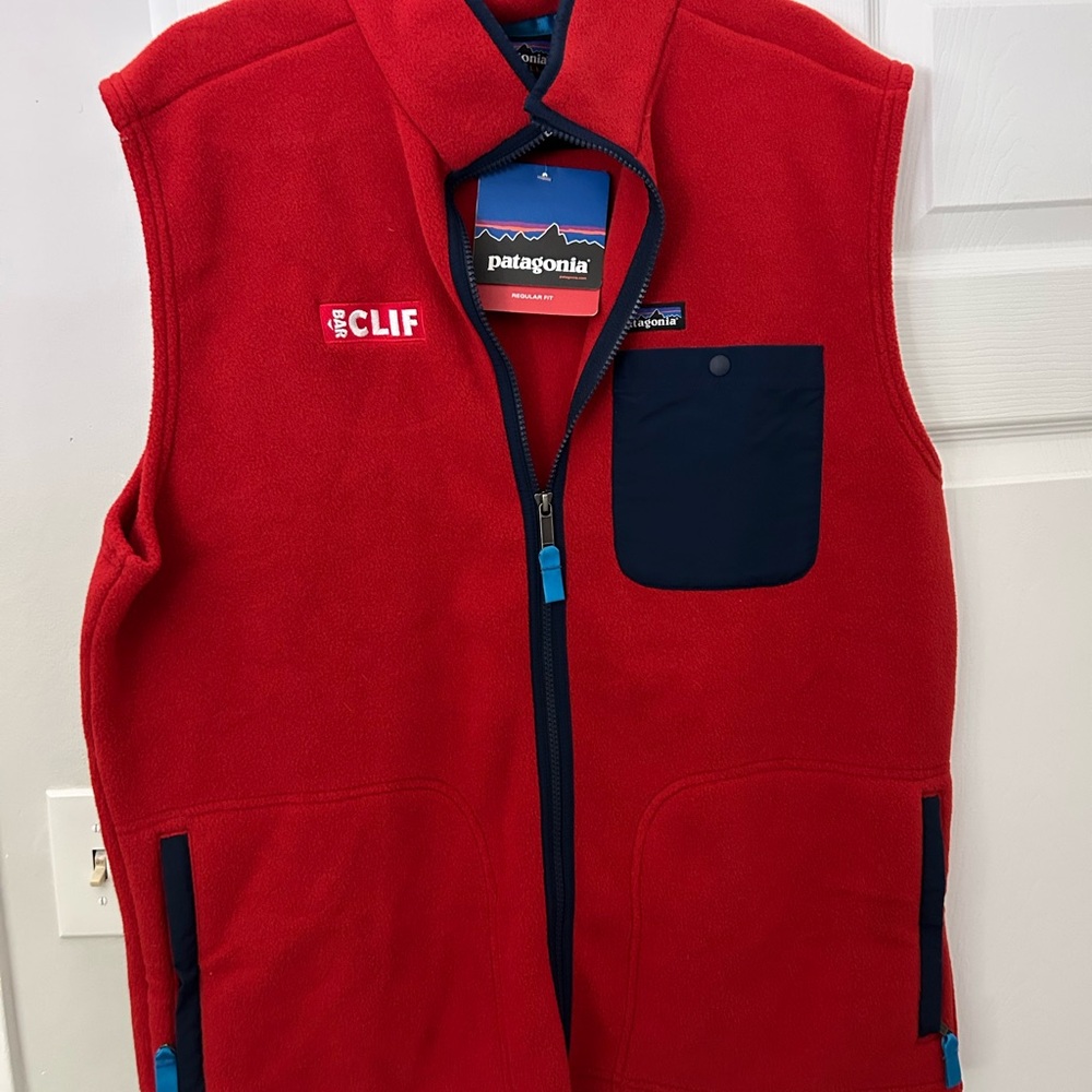 Limited Edition Patagonia x CLIF Bar Fleece Vest